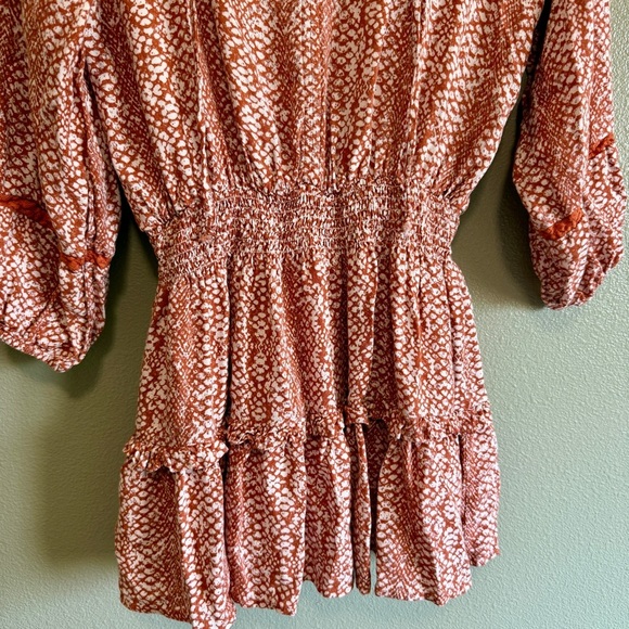 Skylar + Madison Long Sleeve Print Dress - Picture 4 of 6